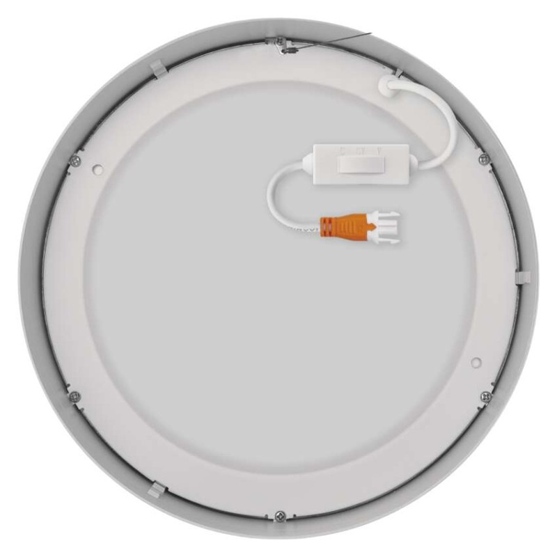 LED prisadené svietidlo, kruhové, biele, 21W, CCT 11