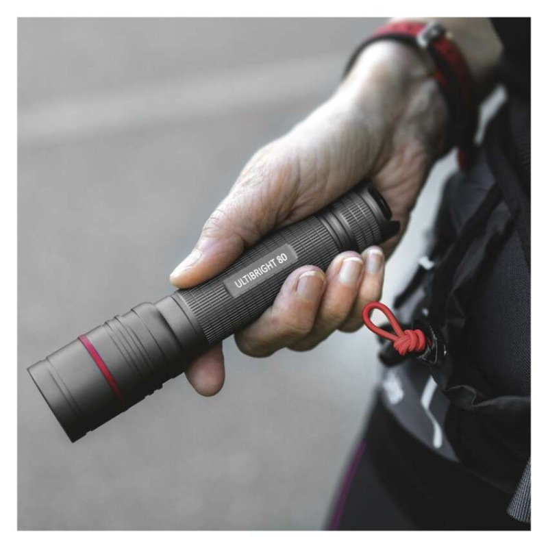 CREE LED nabíjacie kovové svietidlo Ultibright 80, 600lm 4