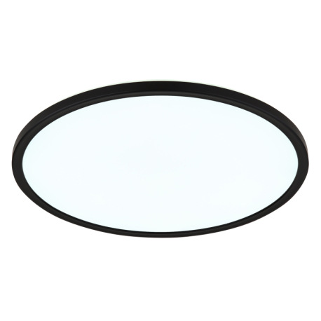 Stropné svietidlo, plast čierny, plast satinovaný, plast biely, podsvietenie, 3 úrovne osvetlenia po 17