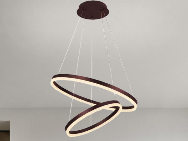 LED závesná lampa na lanku + diaľkový ovládač 70W - J4310/BR 4