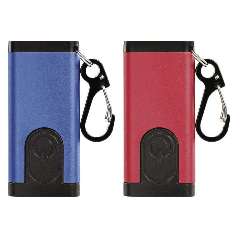 Nabíjacia mini LED baterka - prívesok na kľúče, 100 lm, 12 ks, display box 5