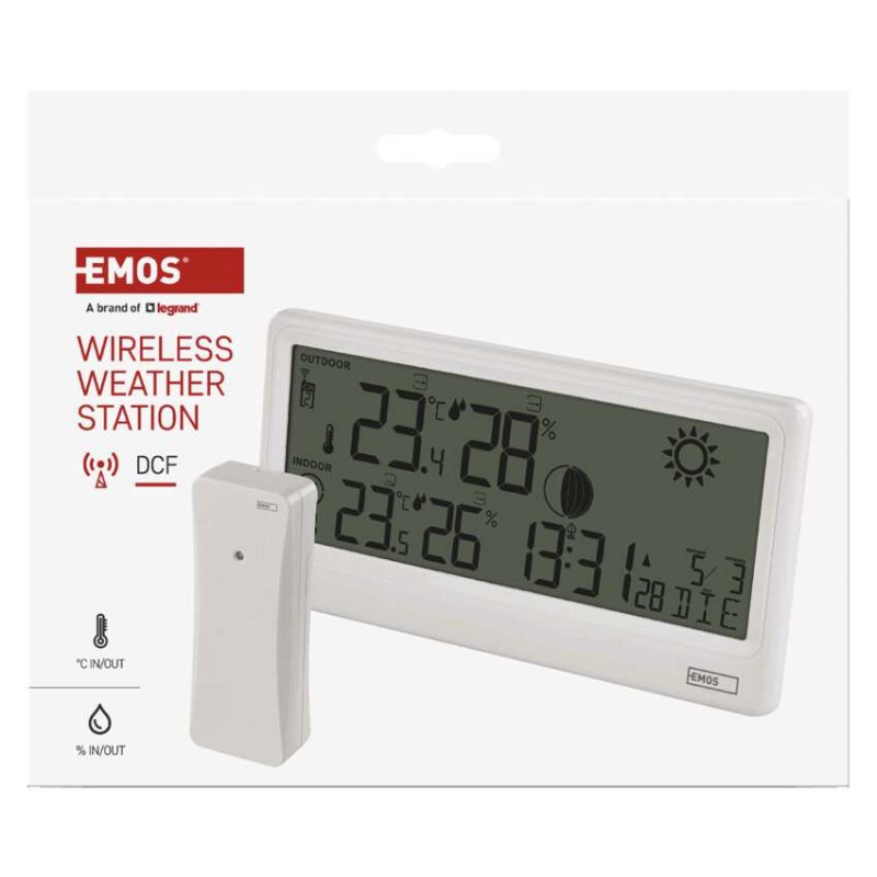 Domáca bezdrôtová meteostanica E0531 10