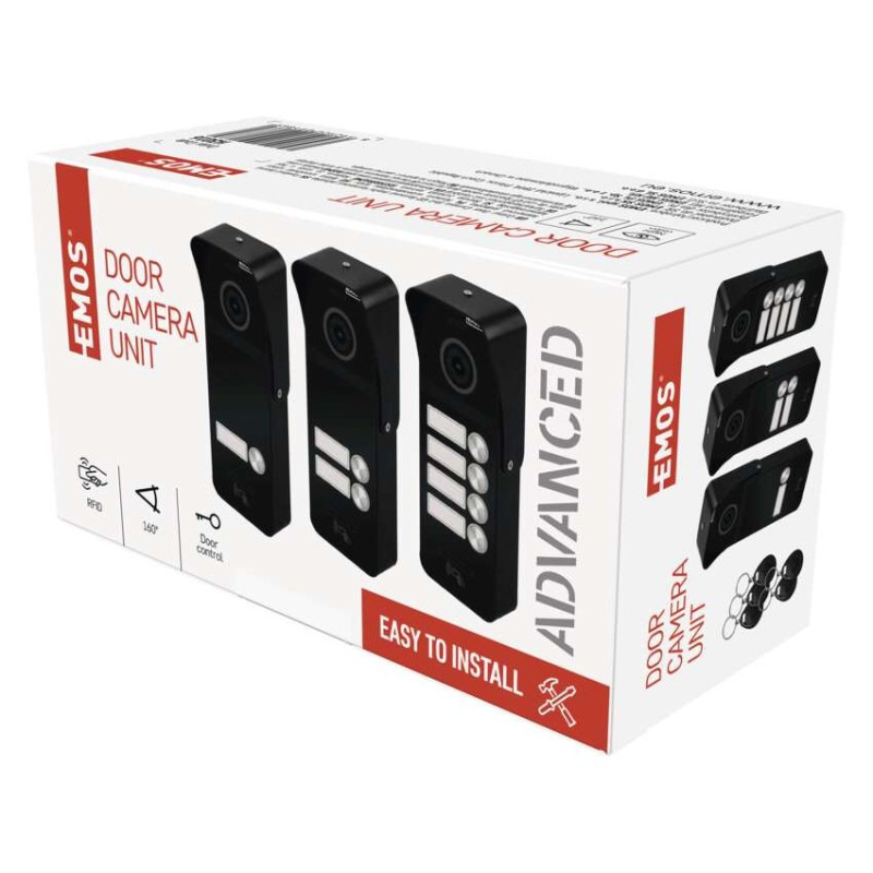 Farebná dverná kamerová jednotka EM-10AHD RF-1 5