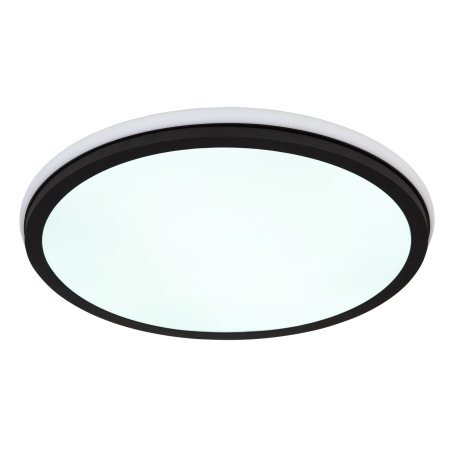 Stropné svietidlo kov čierny matný, biela, akryl biely, stmievateľné, niekoľko úrovní cez nástenný s 5