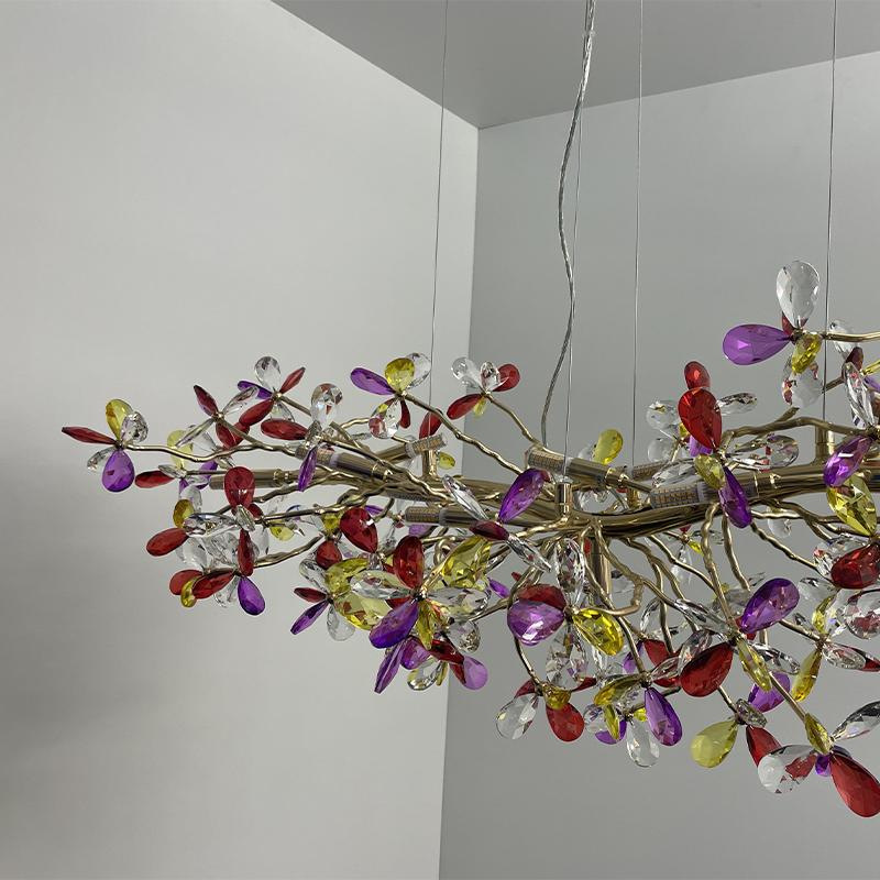 Luxusný závesný krištáľový luster 13 x G9 - CA032/1200L 6