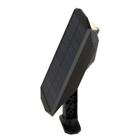 Solárne svietidlo, plast čierny, plast priehľadný, vypínač, nastaviteľné, nastaviteľný svetelný kuže 6