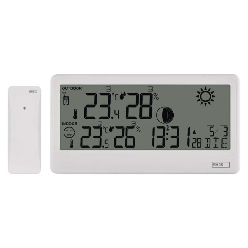 Domáca bezdrôtová meteostanica E0531 7