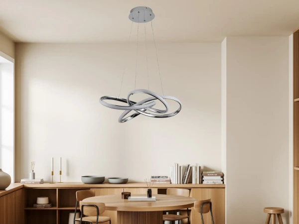 LED visiaca lampa + diaľkový ovládač 65W - J4332/CH 6