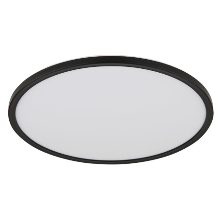 Stropné svietidlo, plast čierny, plast satinovaný, plast biely, podsvietenie, 3 úrovne osvetlenia po 2