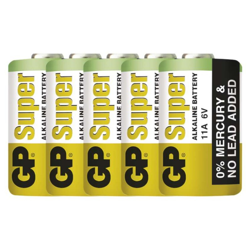 Alkalická špeciálna batéria GP 11AF (MN11) 6 V, 5 ks