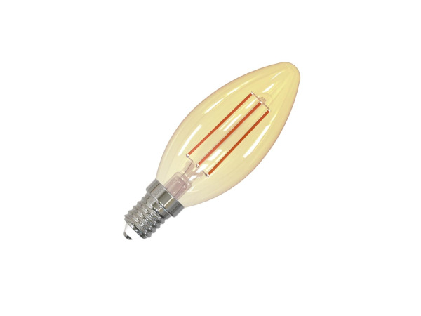 LED žiarovka / filament SLIM 4,5W VINTAGE - C35 / E14 / 1800K - ZFS103 4
