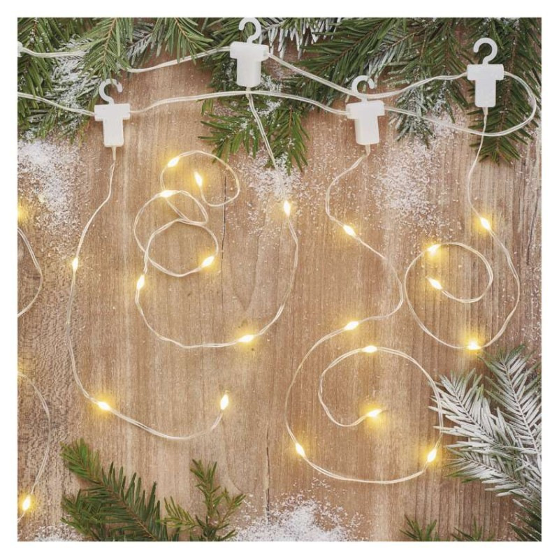 LED vianočná drop reťaz – cencúle, 2,9 m, vonkajšia aj vnútorná, teplá biela, programy 3