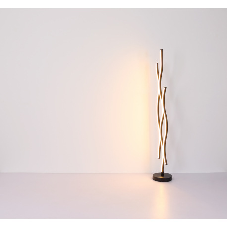 Stolná lampa kov čierny matný, plast biely, hliník čierny matný, hliník imitácia dreva, kábel PVC či 13