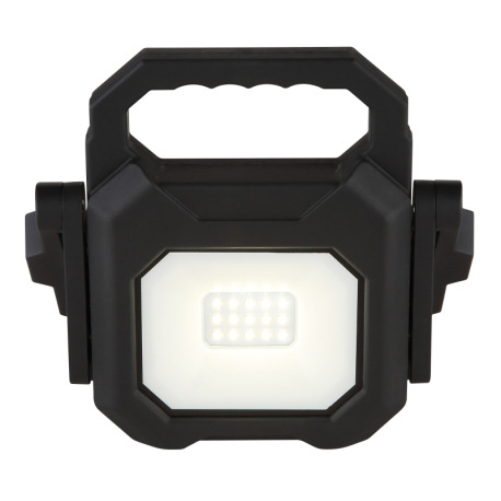 Vonkajšie svietidlo, plast čierny/biely, sklo priehľadné, USB výstup, aku CR18650 2200mAh 5V, IP54, 3