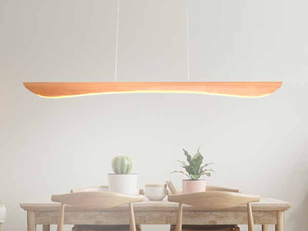 Drevený luster na lanku z masívneho dreva LED 26W / 1500 - WRL0822 2