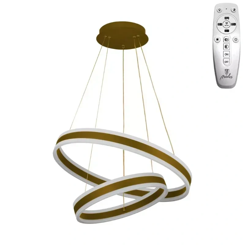 LED visiaca lampa + diaľkový ovládač 135W - J4317/G 2