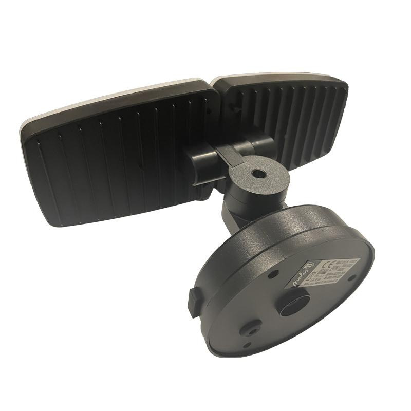 Vonkajší čierny LED reflektor s PIR senzorom 24W / 3000K / 4000K / 6000K - LFX025 12