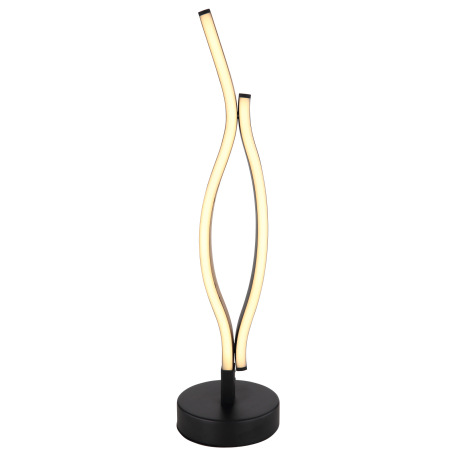 Stolná lampa kov čierny matný, plast biely, hliník čierny matný, hliník imitácia dreva, kábel PVC či 3