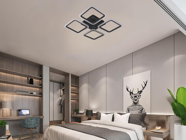 LED stropné svietidlo + diaľkový ovládač 70W - J3325/S 6