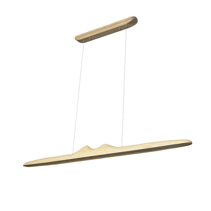 Drevený luster na lanku z masívneho dreva LED 22W / 1200 - WRL0921 4