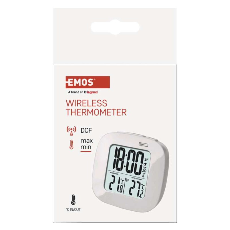 Digitálny bezdrôtový teplomer E0127 8