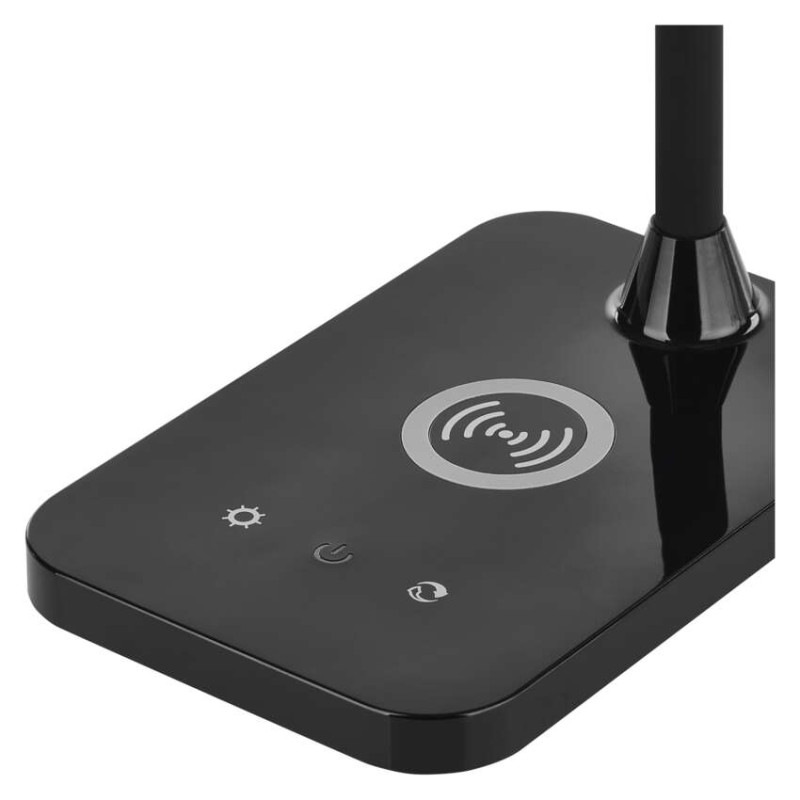 LED stolná lampa KYLE, čierna 13