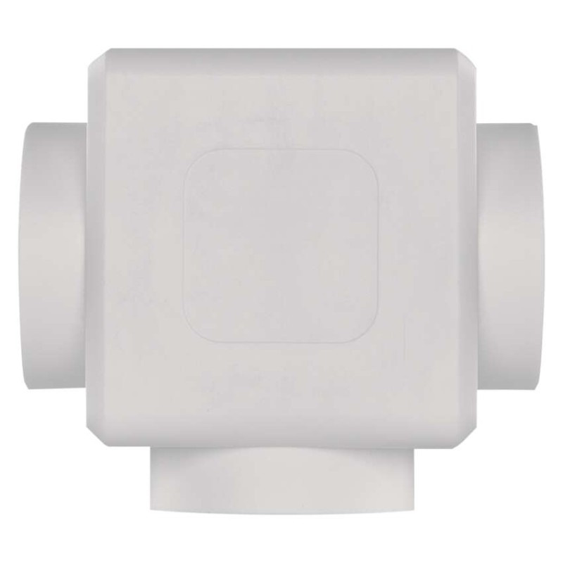 Rozbočovacia zásuvka 3× guľatá, 2× USB 4