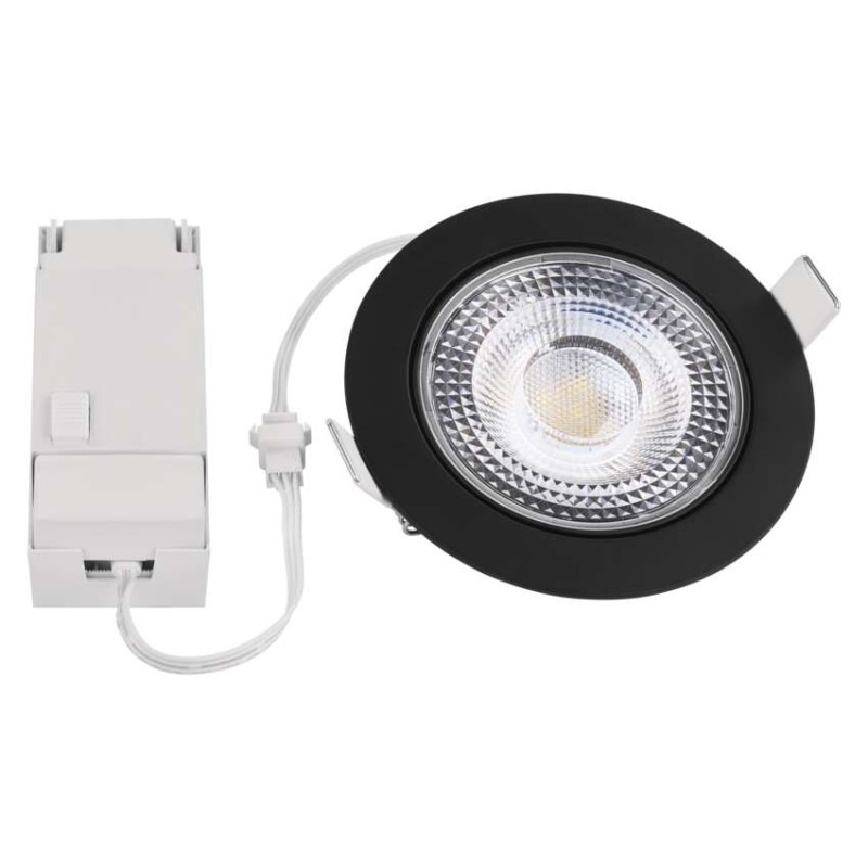 LED SVIETIDLO GERI VST. KR 6,5W 700LM IP20 CCT čierná 11