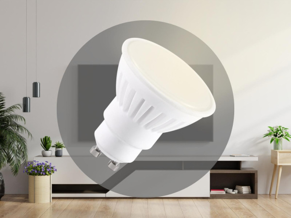 LED stmievateľná žiarovka 7W - GU10 / 3000K - ZLS1117D 1