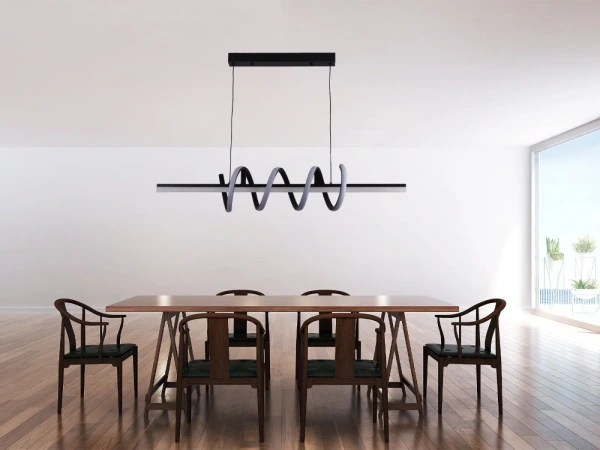 LED visiaca lampa + diaľkový ovládač 70W - J4355/B 3