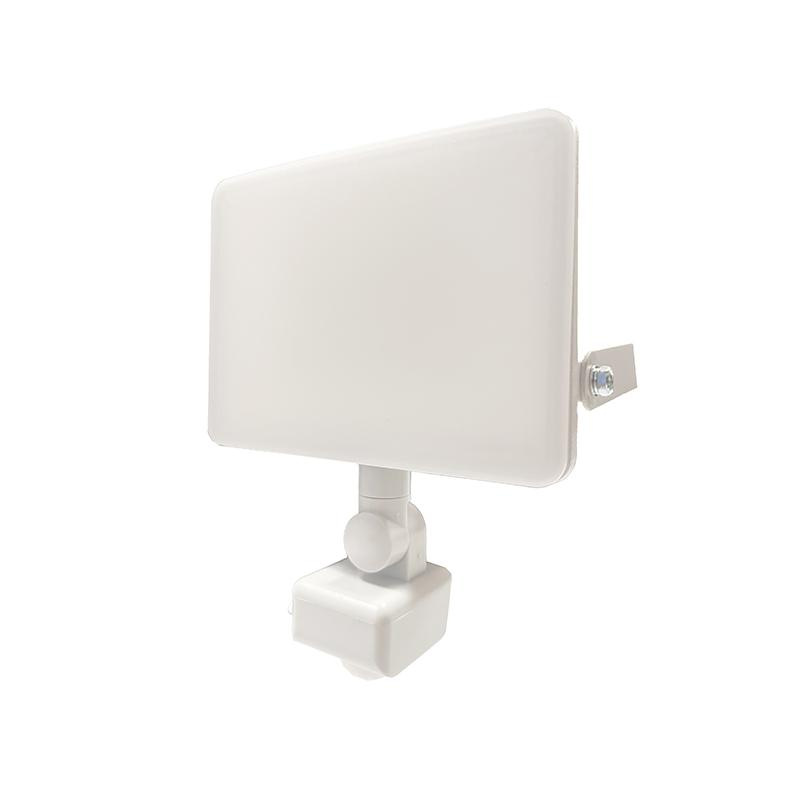 Vonkajší biely LED reflektor so senzorom 30W / 4000K - LF7123S 4