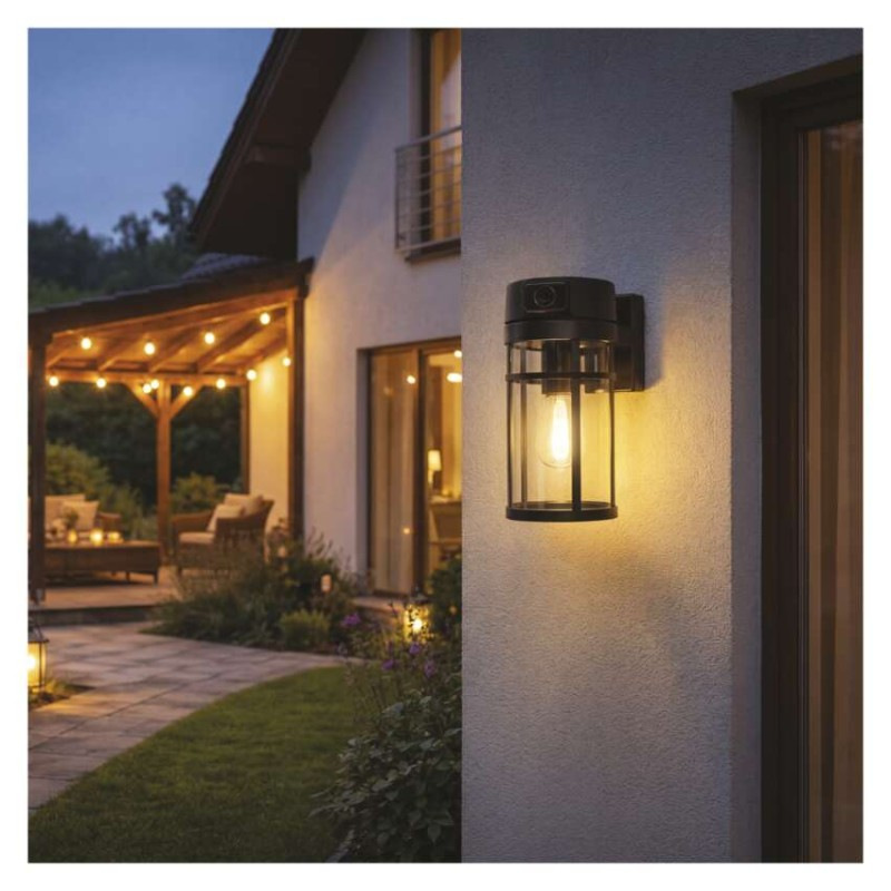 GoSmart Vonkajšia otočná kamera IP-1300 LANTERN s WiFi a svetlom, čierna 2