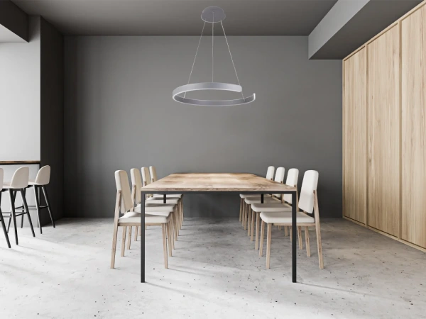 LED závesná lampa + diaľkový ovládač 70W - J4326/S 10