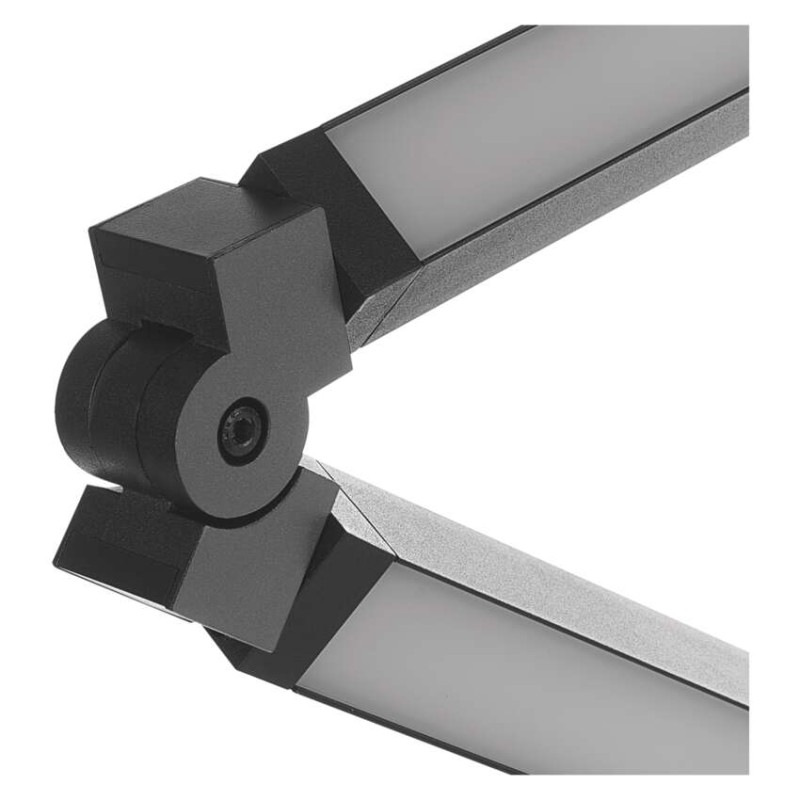 GoSmart LED stojaca lampa, čierna, 175 cm, teplá biela / RGBIC WiFi 13