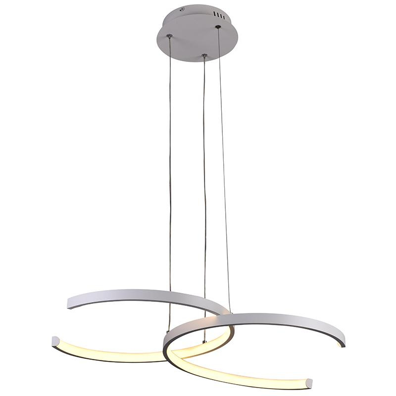 LED závesné svietidlo na lanku + diaľkový ovládač 50W - J4300/W 3