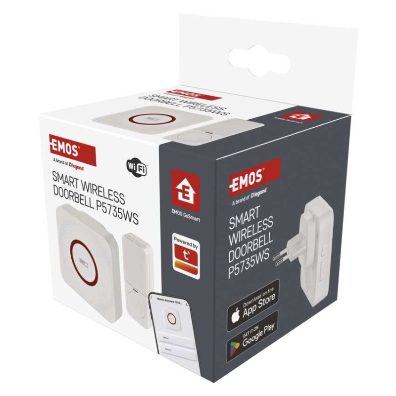 GoSmart Domový bezdrôtový zvonček P5735WS do zásuvky s WiFi 13