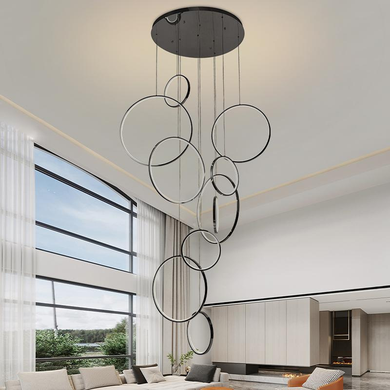 LED závesné svietidlo s diaľkovým ovládačom 290W - J4371/BCH 8