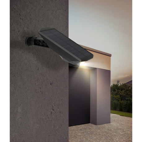 Solárne svietidlo, plast čierny, plast priehľadný, vypínač, nastaviteľné, nastaviteľný svetelný kuže 2