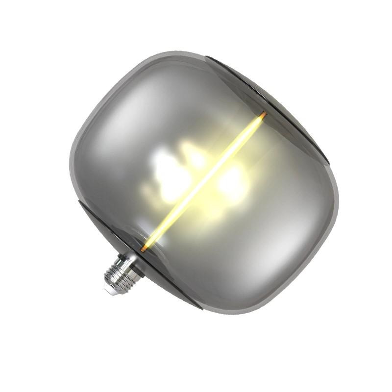 LED dekoratívna žiarovka / filament 4W SMOKE - T220 / E27 / 1800K - ZSF103 4