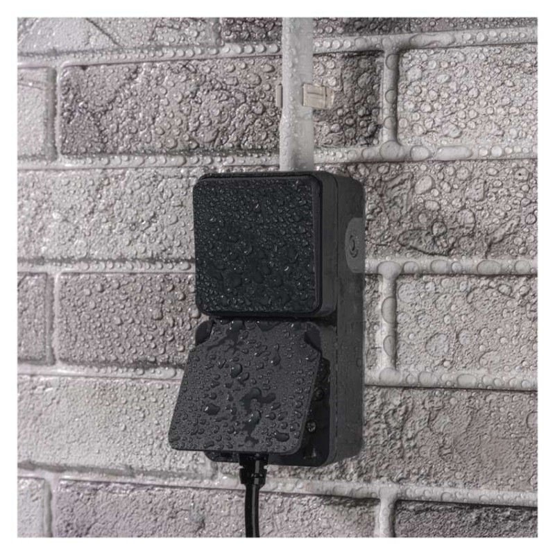 EMOS Cyklone komb. zás+prep. Č.6 nástenný IP55 12