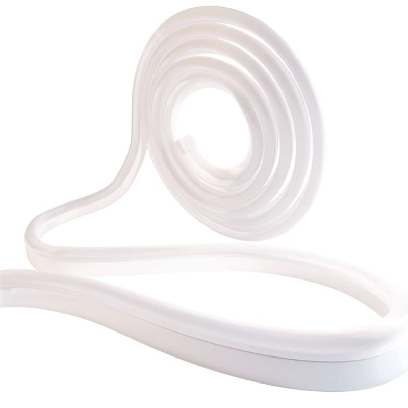 GoSmart Flexibilný LED pásik NEON biely, 3 m, 23 W, RGBIC stmievateľný, WiFi