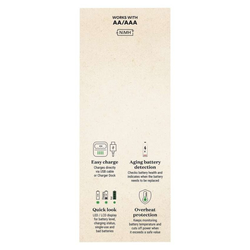 GP nabíjačka batérií B441 + Speed Dock + 4 x AA 2100 mAh 3