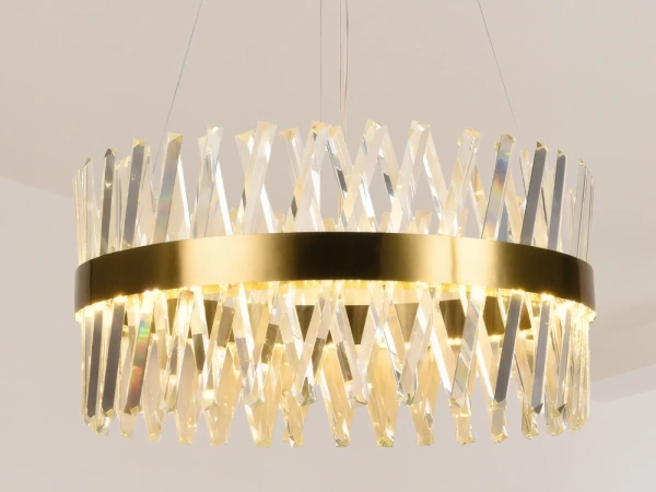 LED krištáľové svietidlo + diaľkový ovládač 80W - J6308/C 9