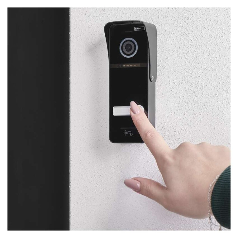 Farebná dverná kamerová jednotka EM-10AHD RF-1 11