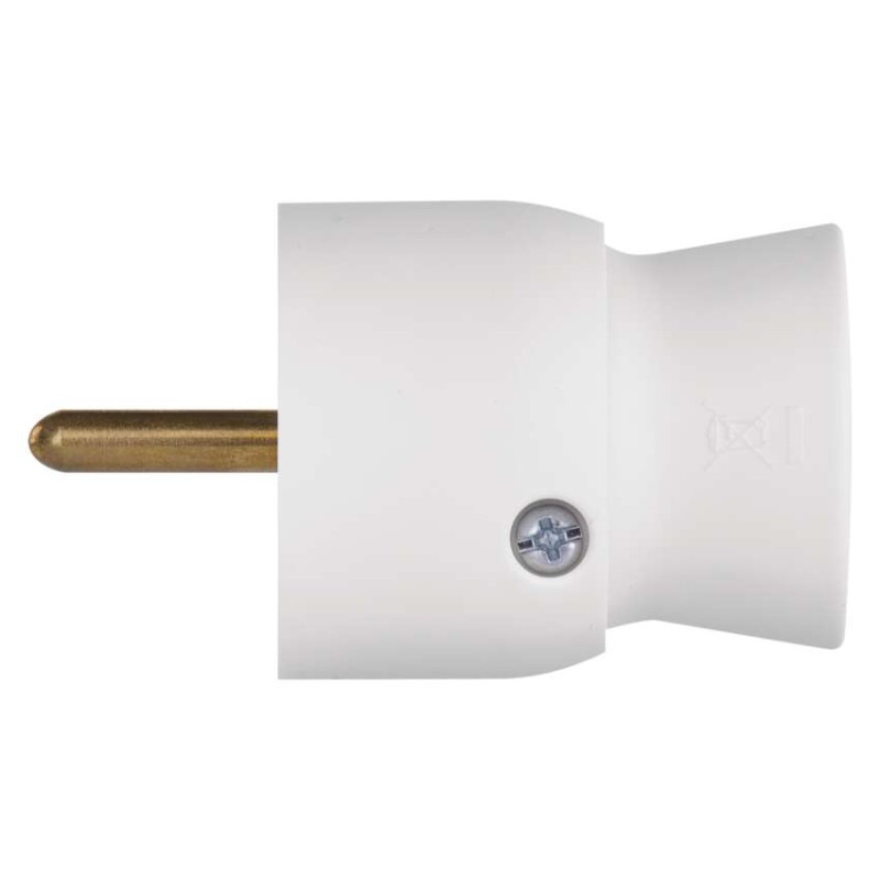 Legrand vidlica priama, biela 2