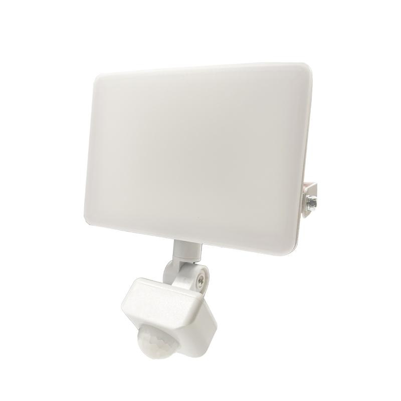 Vonkajší biely LED reflektor so senzorom 20W / 4000K - LF7122S 12