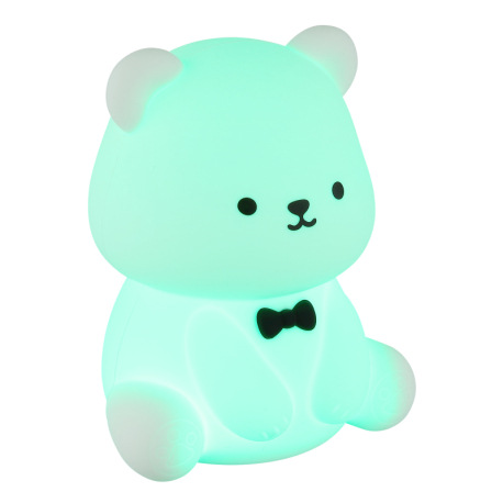 Stolové svietidlo, plast biely/čierny, dotykový stmievač, RGB fixácia farby, časovač, bez adaptéra, 9
