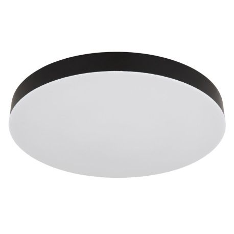 Stropné svietidlo, plast čierny, plast biely, posuvný prepínač, fixácia farieb, ø: 400 mm, V: 45 mm, 2