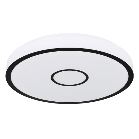 Stropné svietidlo,kov biely,plast opál/čierny,kompatibilné s Google Assistant a Alexa,časovač,pamäť, 2