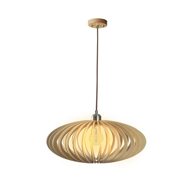 Závesný luster z masívneho dreva E27 / 450 - WRE121 7